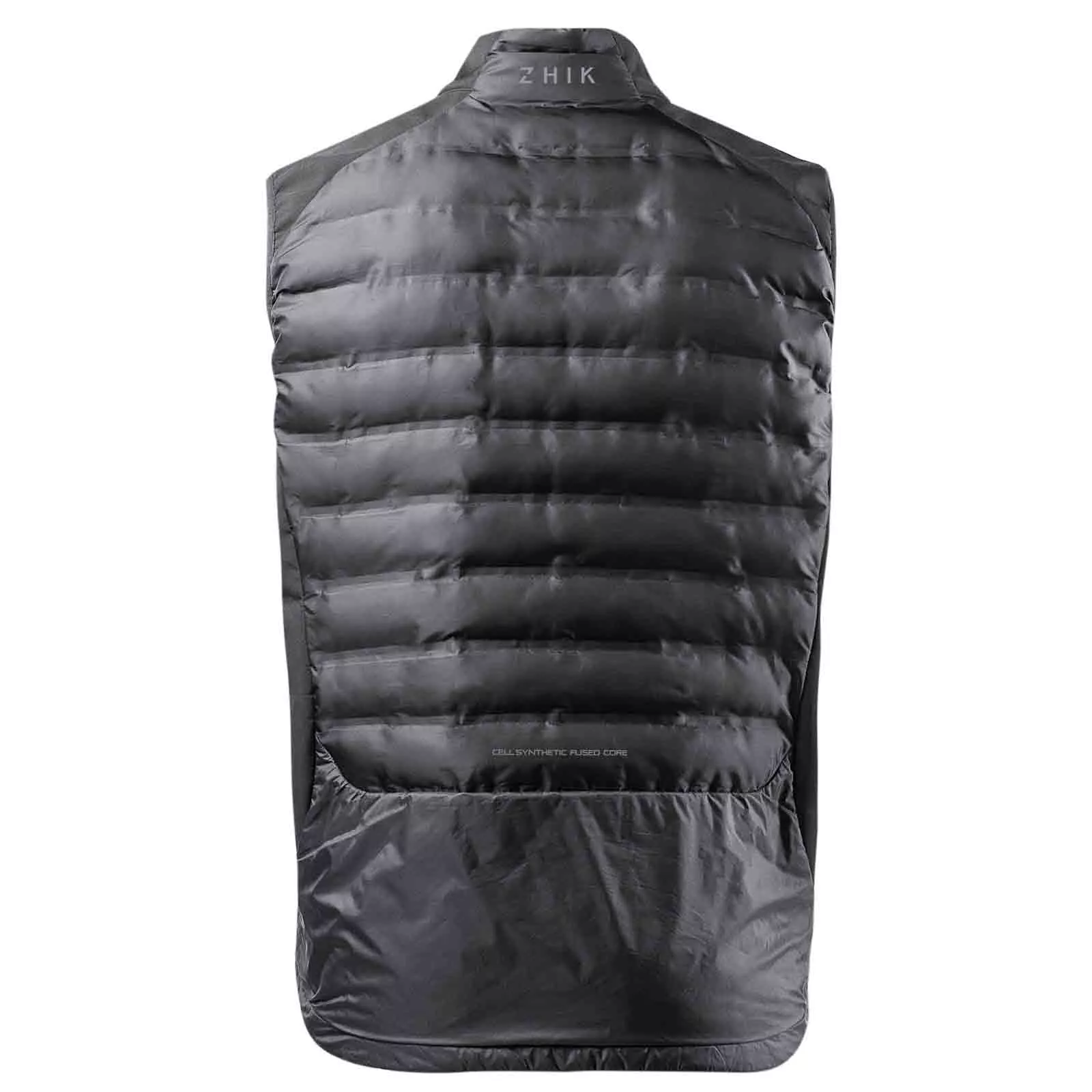 Mens Cell Vest BLK Back.jpg Cell Insulated Weste